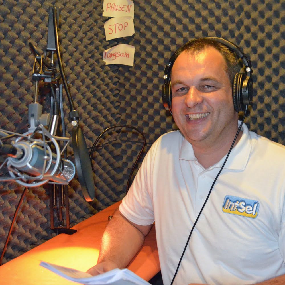 Matthias Schwehm im Tonstudio
