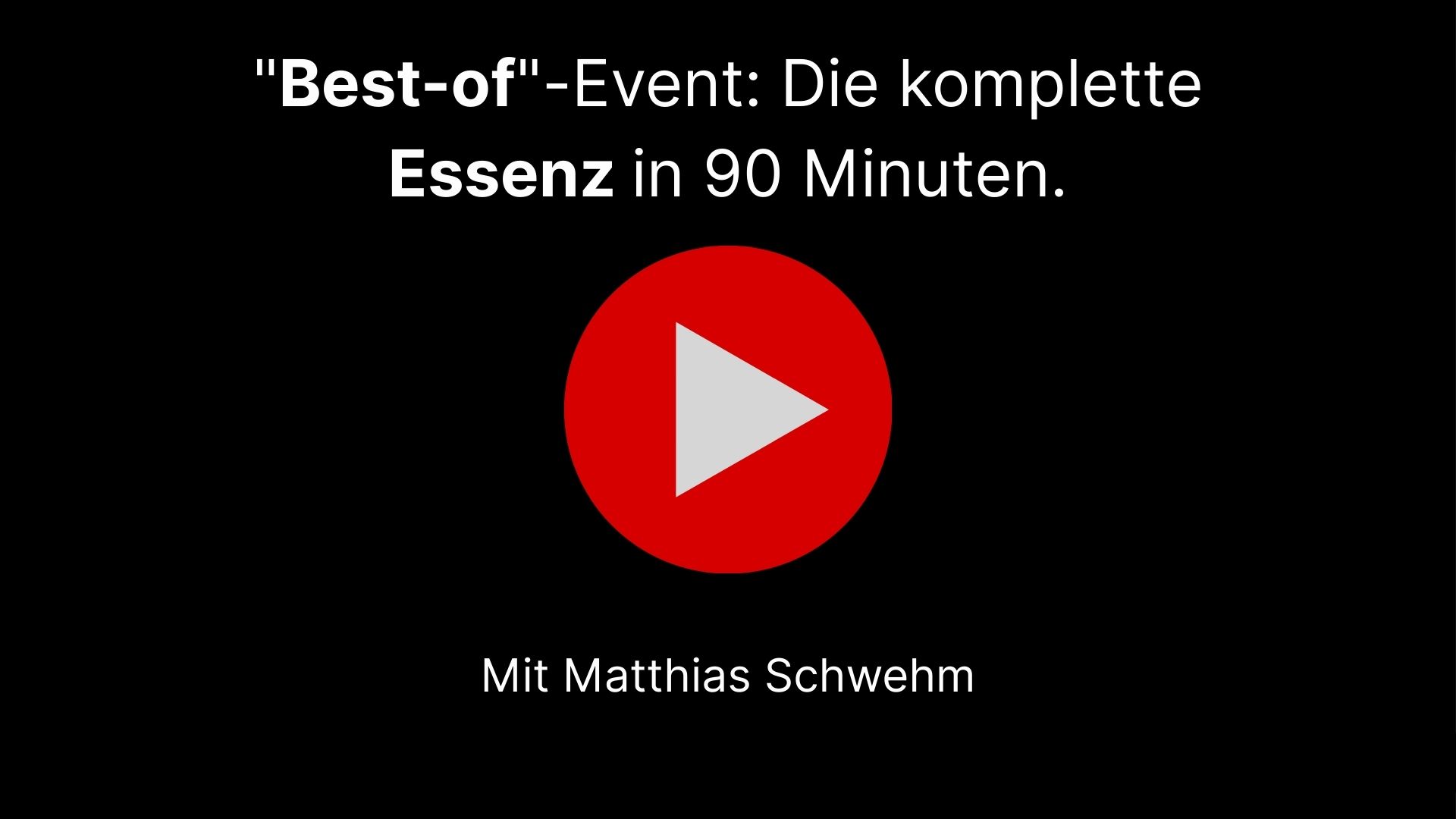 Platzhalter für das Best-of-Event